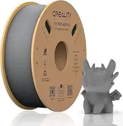 Creality Hyper 1.75 mm High-Speed PLA 30-600 mm/s 3D Printer Filament, Grey, 1 KG (2.2 lbs), Dimensional Accuracy +/-0.02 mm