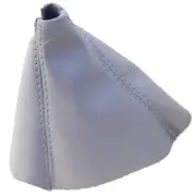 Fits 99-06 BMW E46 Leather Synthetic Manual Shift Boot Light Gray (for: BMW)