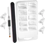 FOYTOKI Professional Manicure Extension Kit Nail Art Extension Nail Set 25 Molds Tools