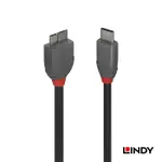 LINDY 林帝 ANTHRA系列 USB3.2 GEN1 C TO MICRO-B 傳輸線 3M (36623)