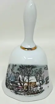 Winter Bell Ceramic Avon Award 1978 by DiscoveringFun