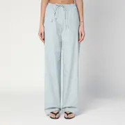 [Loulou Studio] Light blue trousers in cotton 38 FR Light blue