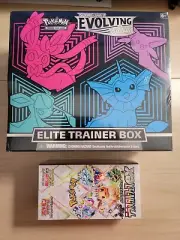Pokémon Terastal Festival EX Booster Box with Evolving Skies ETB New and Sealed