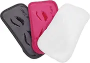 HAKIDZEL False Eyelash Pads for Grafting 3pcs Lash Extension Supplies Soft Comfortable Lash Grafting Pads