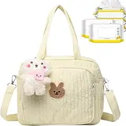 Changing Bag, Shoulder Changing Bag - Storage Basket, Portable Holder, Versatile , Portable Car Organiser, Large Capacity Changing Bag for Children's Room, Must-Haves, Walks