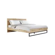 Coogee Double Bed - Natural Oak