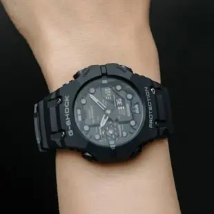 【CASIO 卡西歐】G-SHOCK 藍牙連線 時尚潮流雙顯腕錶 母親節 禮物(GA-B001-1A)