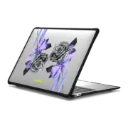 MacBook Air 13-inch (M1 / Intel) Impact Case Chrome Rose Pattern