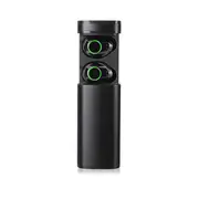 bluetooth 5.0 TWS Touch Earbuds Stereo HIFI Noise Canceling IPX5 Waterproof Handsfree Earphone With Charging Case BLACK COLOR