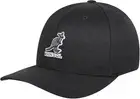 Kangol 5128BC Unisex 3D Wool Flexfit Baseball Cap Black S/M Hat