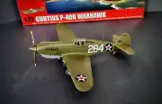 Airfix US Curtiss P-40B Warhawk Painted and detailed model diorama
