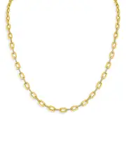 Cz By Kenneth Jay Lane Delicate Pave Link Necklace, 18