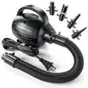 600W Electric Air Pump for Inflatable Gymnastics Mat,Dog Floating Ramp,Gymnas...