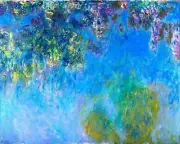 Wisteria by Claude Monet Artwork Painting Paint By Numbers Kit DIY