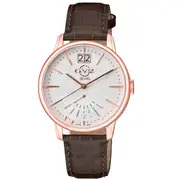 Original GV2 by Gevril Rovescio White Dial Men's Watch 56203