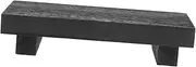 Outanaya Timber Pedestal Holder Flowerpot Stand Decorative Tray for Bathroom Kitchen Plant Display