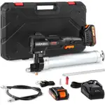 VEVOR Cordless Grease Gun, 82.74Mpa, 990 mm Long Hose, Electric Grease Gun Kit Professional High Pressure Battery Powered Grease Gun with Carrying Cas