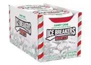 ICE BREAKERS Candy Cane Sugar Free Limited Christmas Mints 1.5 Ounce Pack of 8