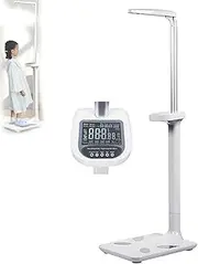 Medical Digital Scales for 440lbs/200kg Capacity for Height Scale Range 80-195CM Display Weight, Height, Obesity Value, BMI