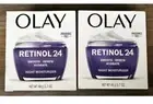 LOT OF 2 Olay Regenerist Retinol 24 Night Hydrating Moisturizer 1.7oz