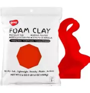 BOHS Red Modeling Foam Clay - Squishy, Soft, Air Dry 500 Grams Slime Supplies
