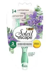 BIC Soleil Escape Women's 3 Blade Disposable RazorS