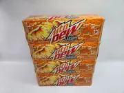 48 Cans - Mountain Dew Live Wire Orange Soda - (4) 12 Packs LiveWire