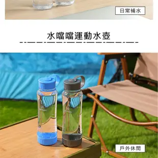 KEYWAY聯府 水噹噹運動水壺 P30650(650ml) 台灣製 有刻度 耐熱 水壺 水瓶 隨身瓶【愛買】