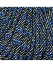 550 Paracord Thin Blue Line 100 ft US made (USA SELLER same day shipping)