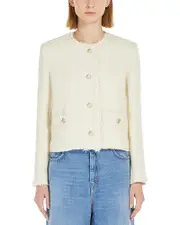 Weekend Max Mara Balia Fringe Trim Jacket