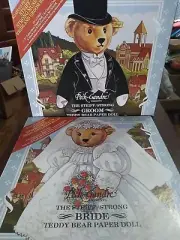 The Steiff Strong Museum - Teddy Bear Paper Dolls - Wedding BRIDE & GROOM