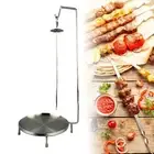 Kebabs Hanger Stand Skewer Holder for Fish Sausage for Smoker Oven Grill