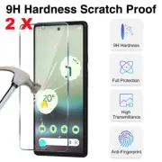 2 x Tempered Glass Screen Protector For Google Pixel 9 8 7 6 Pro XL 8A 7A Phone