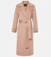 [Joseph] Joseph Arline wool and cashmere wrap coat AU 14 beige