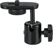 Gator Frameworks Camera Mount Microphone Stand Adapter with Ball-and-Socket Head