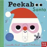 PEEKABOO SANTA-WITH 10 SLIDERS AND A MIRROR! (硬頁書)/CAMILLA REID【三民網路書店】