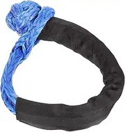 MOLUCKFU 17 Ton Capacity Soft Shackle Portable Rope Shackle Blue Knot Rope for Trailers