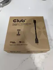Club 3D CAC-1061 16.4ft DisplayPort 1.4 HBR3 8K Cable Male/Male