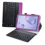 Compatible with Galaxy Tab A 8.4 Keyboard Case,Detachable Keyboard Purple
