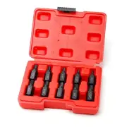 Reliable Hex Bolt Remover Tool 10Pcs Screw Extractor Set for any Project