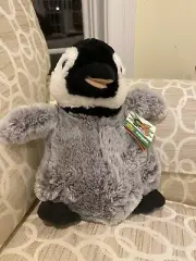 Wild Republic Emperor Penguin Stuffed Plush Toy 12" Tall EUC 2012