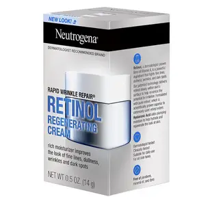 露得清法國原廠#微香Rapid Wrinkle Repair Retinol #A醇再生霜SA,Neutrogena