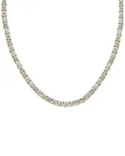 14K 20.00 ct. tw. Lab-Grown Diamond Necklace