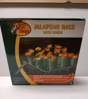 New in Box Bass Pro Shops Jalapeo Rack with Corer Stainless Steel