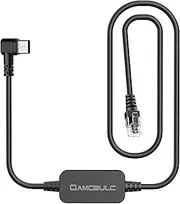 QaMcbulc PD3.0 Radar Detector Cable,Type C to RJ11 Cable,USB-C Radar Detector Cord,for Escort Passport 7500 9500i Max360 Uni'den R4 DFR8 Beltronics Cob'r'a DualPro 360 Radenso XP etc(RJ11-3.3FT)