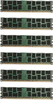 Binxind 6X 8GB DDR3 1333MHZ Ecc Ram Memory PC3L-10600R 1.35V 2RX4 REG Ecc RAM for Server Workstation