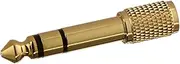 Sennheiser 1/4" Adapter - 549346 Authentic Genuine Universal 6.35mm Adapter Jack - 3.5mm (1/8 Inch) to (1/4 Inch)