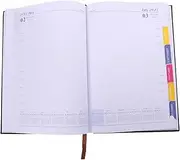 Angoily Monthly Academic Planner Diary with Weekly Daily Sections Simple Design for Efficient Organization Versatile Planning for Students Professionals Stylish Cover