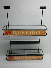 New Old Stock "RUFINO" WINE WALL HANGING WIRE STORAGE RACK