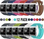 Fitbit Ionic Bands,ZriEy TPU Replacement Strap Wristband for Fitbit Ionic Smartwatch Fitness Band Man Woman,No Tracker